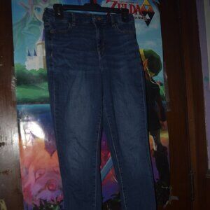 American Eagle Hi-rise denim jeggings 4